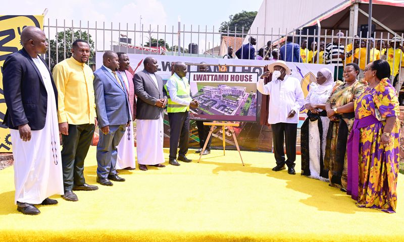 President Museveni launched the launch of Lwattamu House
