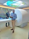 Kisubi Hospital's new MRI machine under installation