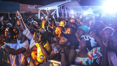 Stanley Street turned into a glowing sea of colour, lights, and music as the Neon Rave shut down Kasese with one of the wildest parties the town has ever seen.
