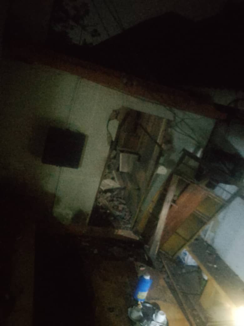 A sauna at Buziga Country Resort exploded