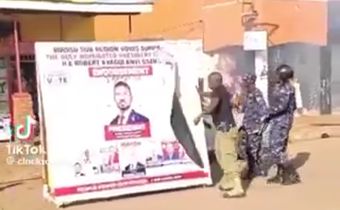 Screengrab from the video