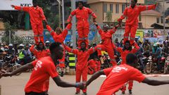 CCBU ran a series of flash mob performances Kampala to promote its returnable glass bottle products. 