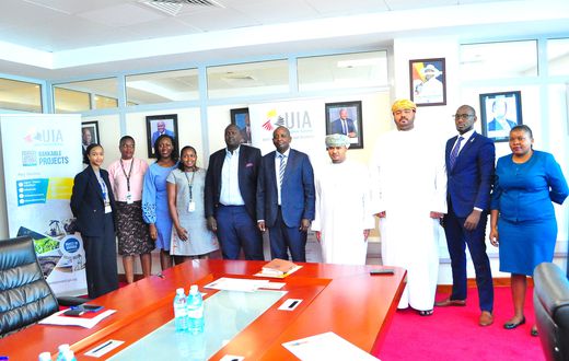 A delegation from Oman, led by His Royal Highness Sayyid Barghash Turki Al Said, Chairman of the Expo Organising Committee, visited Uganda to discuss the benefits of the event. 