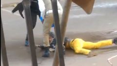 A screengrab from the video