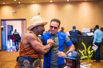 Moses Golola and Aly Alibhai