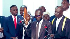 Luyimbazi Nalukoola swearing in