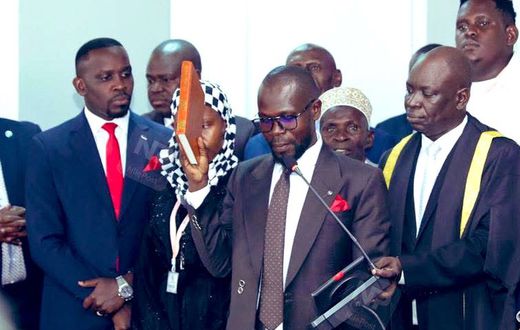 Luyimbazi Nalukoola swearing in