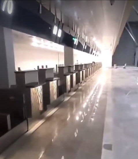 Inside the new terminal