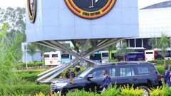 President Yoweri Museveni at Kiira Motors