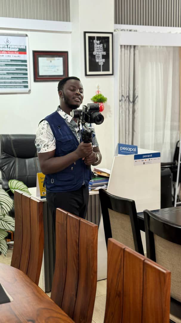 Ssegujja Ivan, the MBC Director of Photography