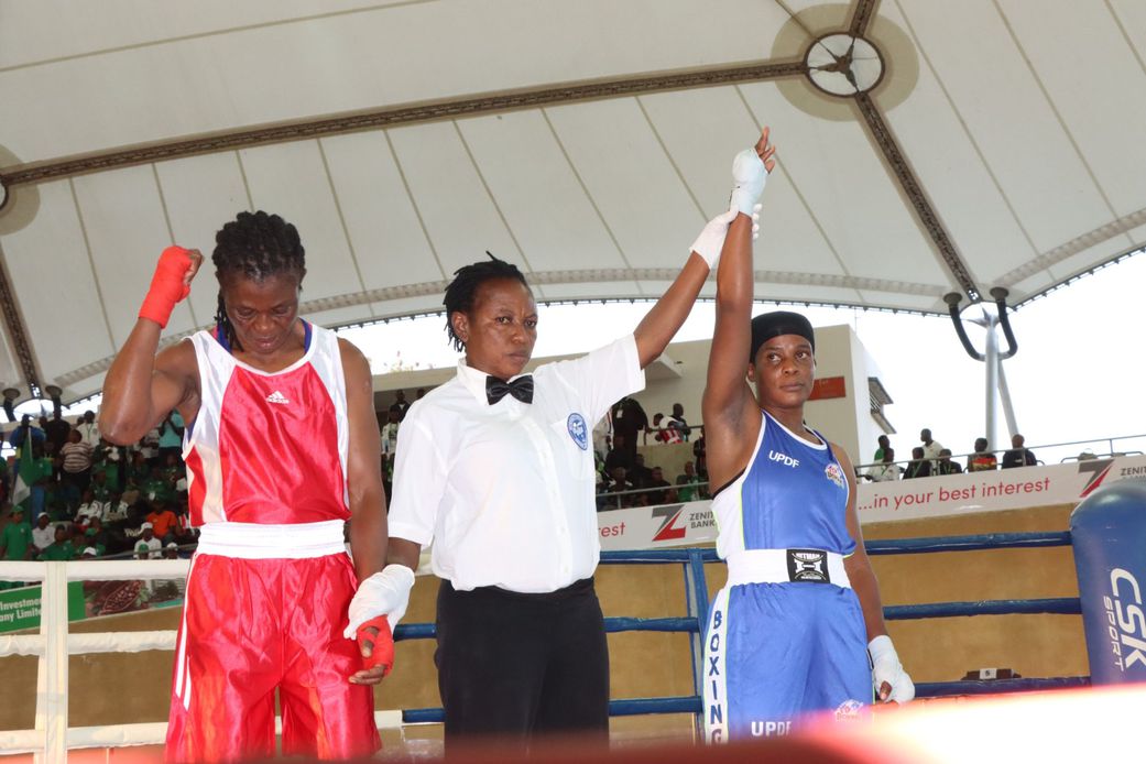 The UPDF boxing team secured four gold and two silver medals