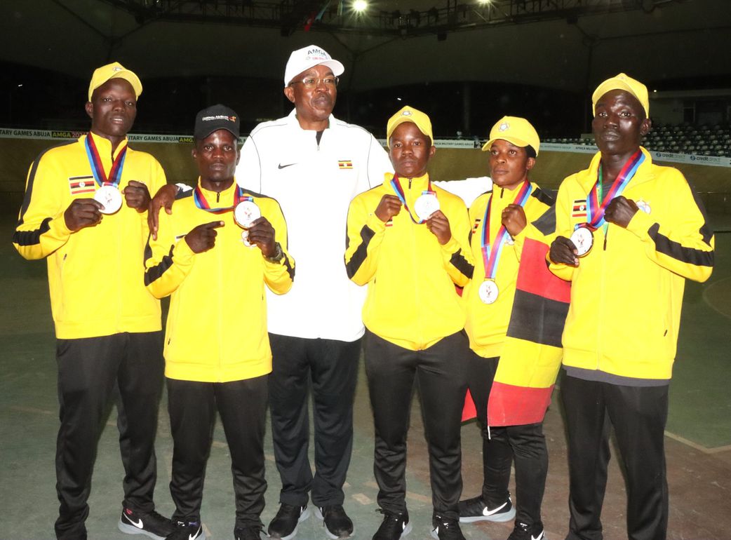 The UPDF boxing team secured four gold and two silver medals