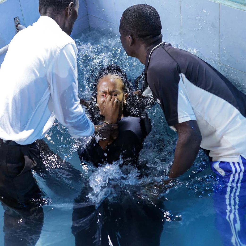 PHOTOS: DJ Alisha overjoyed as she publicly declares faith through baptism