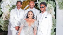 Zari with her sons
