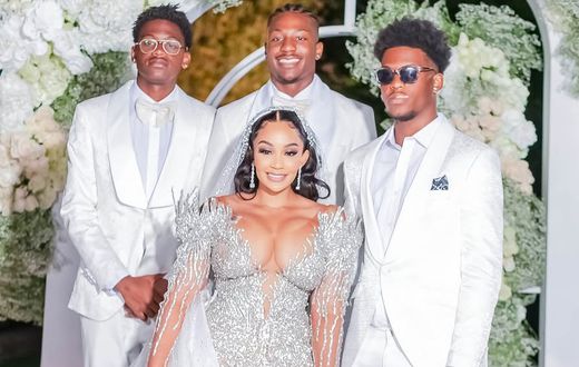 Zari with her sons