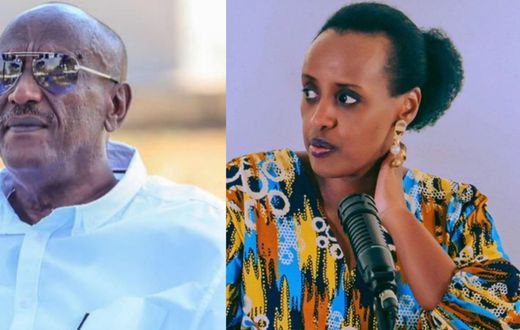 Gen. Salim Saleh and Natasha Museveni