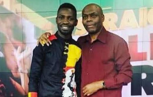 Bobi Wine and Shaka Ssali
