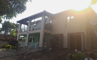 The house that was gutted by fire