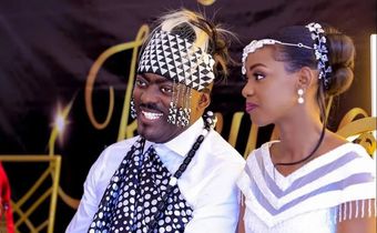 Fred Mukasa Mbidde and his wife Nayebale