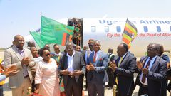Uganda Airlines, marking its fifth anniversary, celebrated the launch of its 15th and 16th destinations on September 24.
