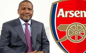 Aliko Dangote and Arsenal