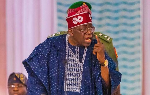 President Bola Tinubu. [X, formerly Twitter]