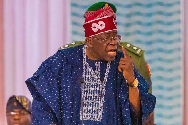 President Bola Tinubu. [X, formerly Twitter]