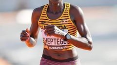 Ugandan athlete Rebecca Cheptegei