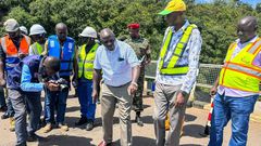 Minister Katumba Wamala announced closure of Karuma Bridge