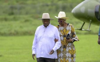President Museveni and his wife Janet