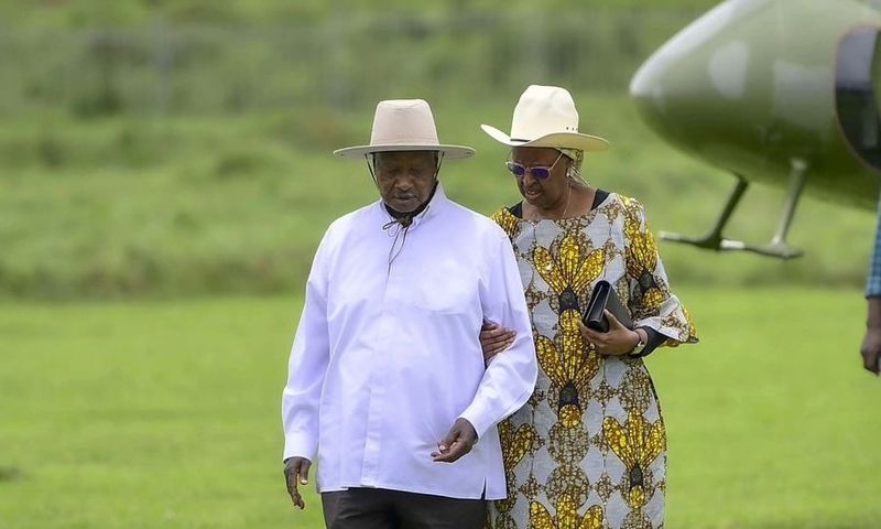 President Museveni and his wife Janet