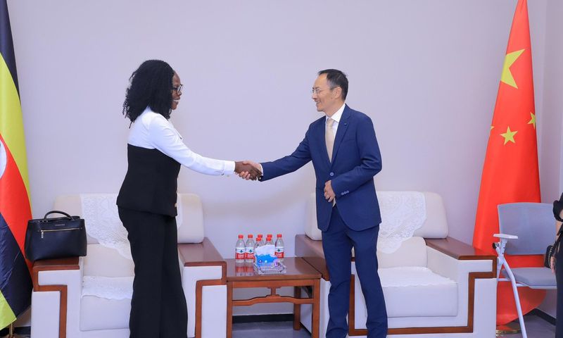 Minister Evelyn Anite travelled to China to investors to come to Uganda