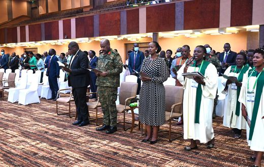 President Yoweri Museveni has praised the Chief of Defence Forces, Gen Muhoozi Kainerugaba, and the Ministry of Defence for organising events in memory of the late Gen Aronda Nyakairima.