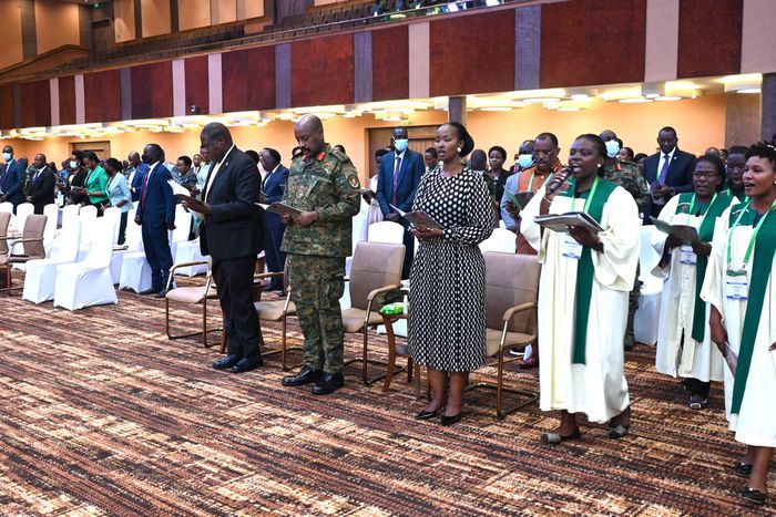 President Yoweri Museveni has praised the Chief of Defence Forces, Gen Muhoozi Kainerugaba, and the Ministry of Defence for organising events in memory of the late Gen Aronda Nyakairima.