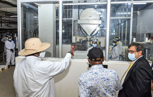 Former Nigerian President, His Excellency Olusegun Obasanjo, revealed during his visit to Uganda that Nigeria will soon begin importing milk and coffee from the country.