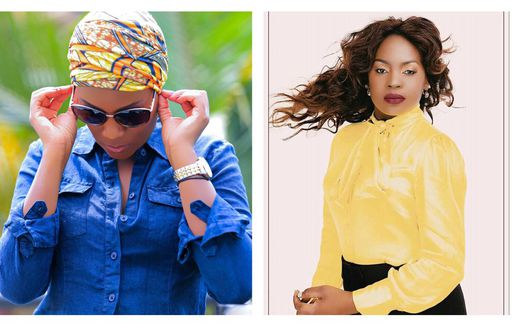Juliana Kanyomozi and Iryn Namubiru