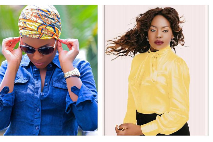 Juliana Kanyomozi and Iryn Namubiru