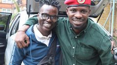 Bobi Wine also got to reconnect with Dan Magic