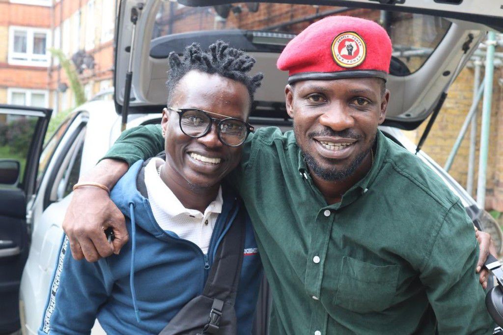 Bobi Wine also got to reconnect with Dan Magic