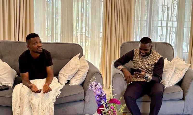 Bobi Wine returned to his Magere home