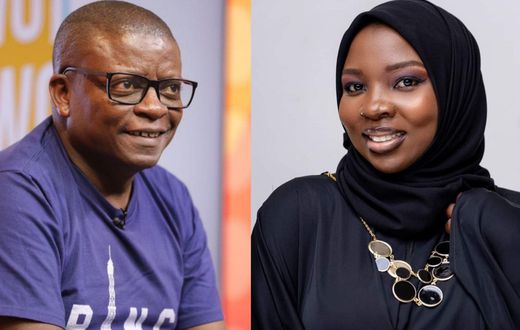 Eddie Sendi and Shamim Mayanja Zubedah