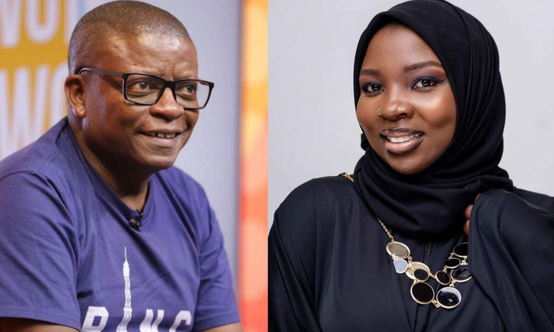 Eddie Sendi and Shamim Mayanja Zubedah