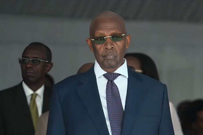 Former Minister Sam Kutesa appeared at the President's 80th birthday