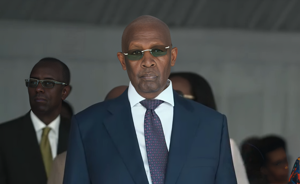 Former Minister Sam Kutesa appeared at the President's 80th birthday
