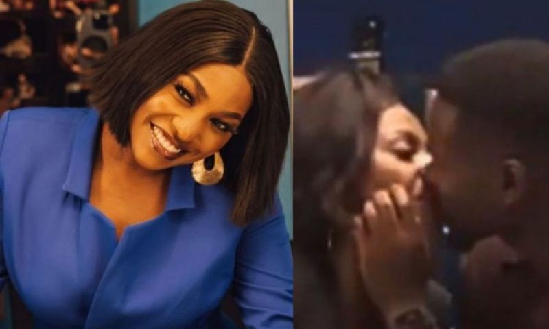 Irene Ntale and a screengrab from the video