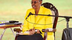 First Lady and Education Minister Janet Museveni