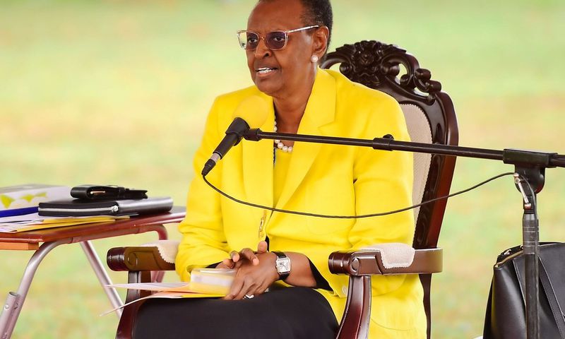 First Lady and Education Minister Janet Museveni