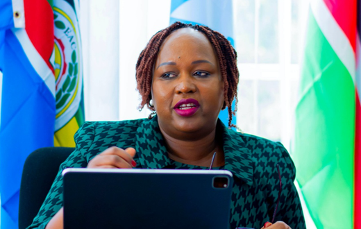 East African Community (EAC) Secretary General Veronica Nduva