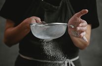 Sift the dry ingredients [TheFoodUntold]