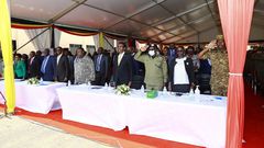 Some of the officials who graced the meeting